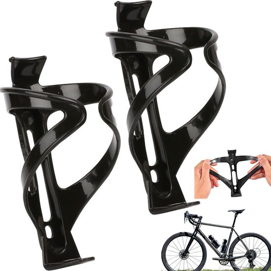 Fahrrad-flaschenhalter, 2er-pack, Universell, Robust Und Flexibel, Für Fahrräder, Rennräder, Mountainbikes Und Kinderwagen, Verstellbarer Becherhalter, Blau