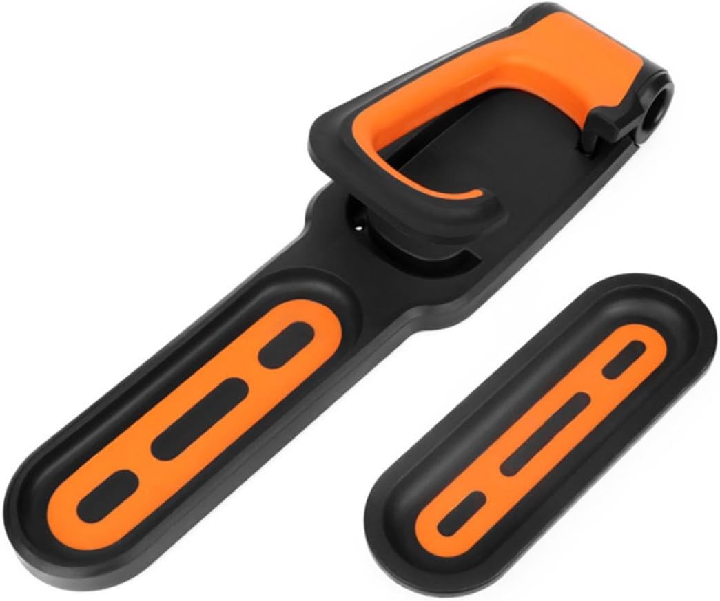 Wandmontierter Fahrradständer Aus Abs – Tragkraft 18 Kg – Schwarz & Orange