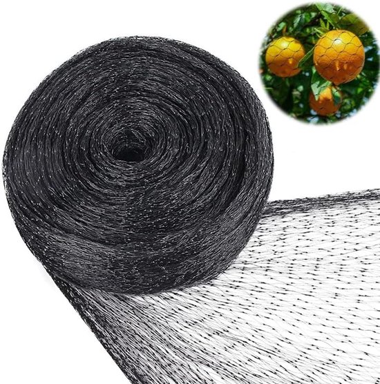 4 X 6 Meter Großes Schwarzes Vogelschutznetz Für Obstbäume Und Gemüsegärten
