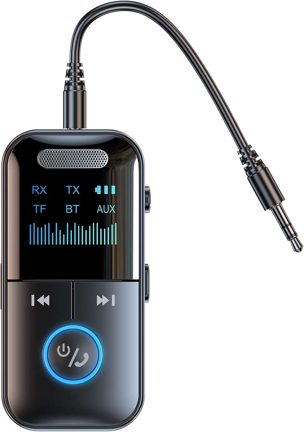 Bluetooth 5.4 Audio-sender/empfänger, 4-in-1-kombi-funksender-adapter, Aux-adapter Für Flugzeuge, Autos, Laptops, Radios, Fernseher