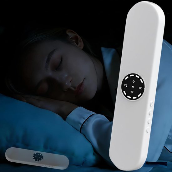 Bluetooth-kissenlautsprecher Für Einen Erholsamen Schlaf – Knochenleitung Unter Dem Kissen – Integrierter Lautsprecher Mit 35 Weißrauschtönen, Tragbar