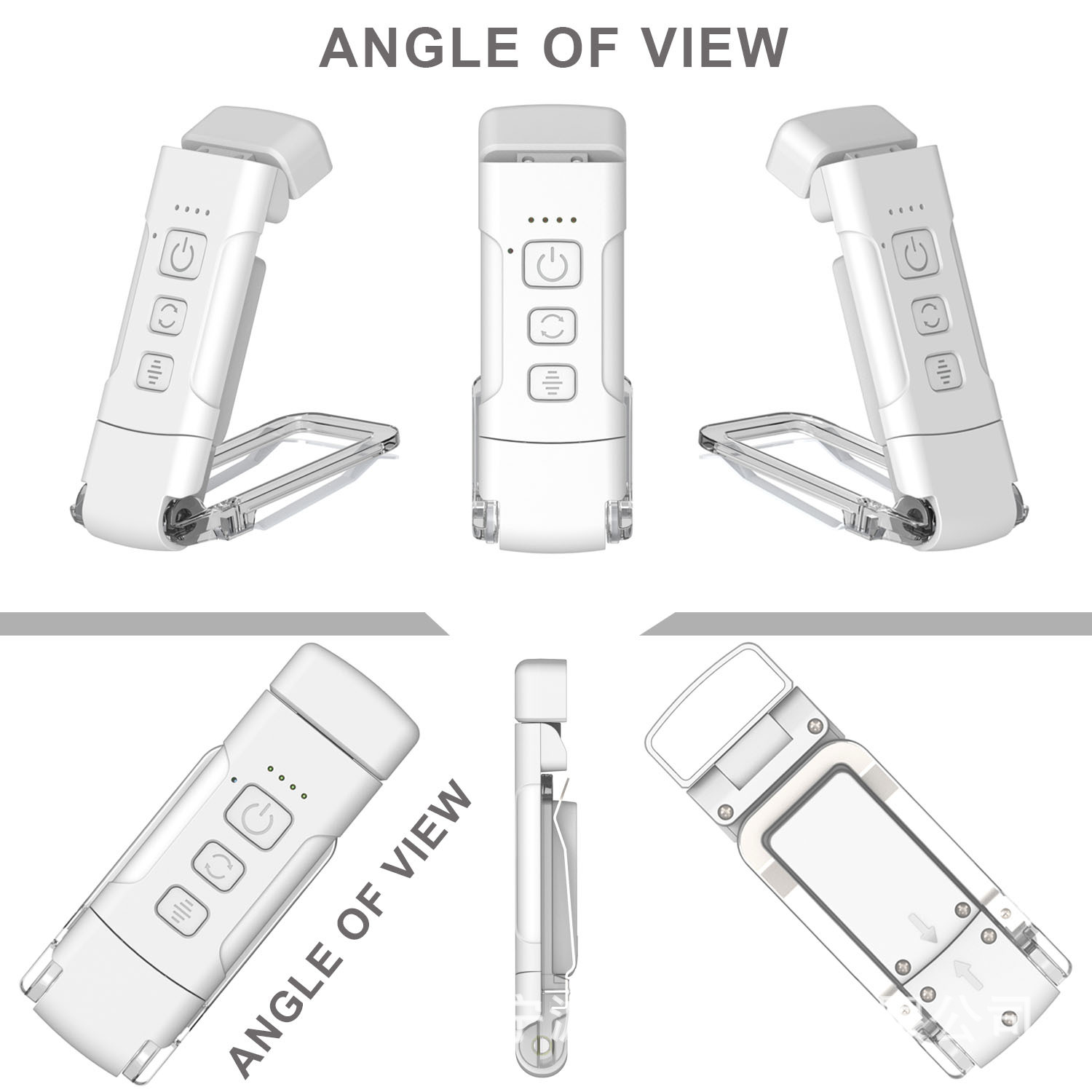 Lesezeichenleuchte, Usb-aufladbar, Tragbare Klemmleuchte, Mini-led-leuchte Mit Augenschutz, Weiß