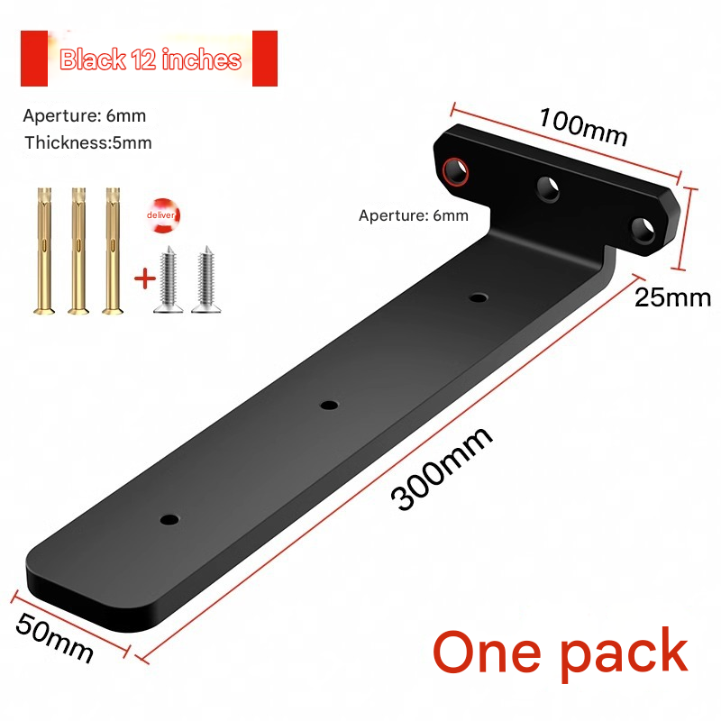 Eine Wandmontierte Dreieckshalterung, Ein Verdecktes Regal, Ein Tragender Rahmen, 5 Mm Dick, Eine 300 Mm Dicke Auflagefläche