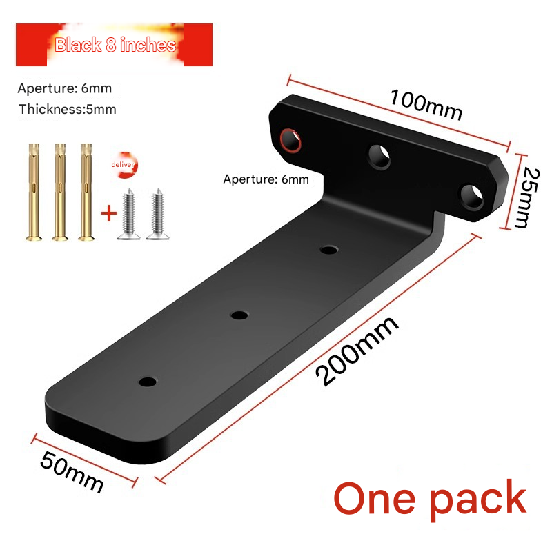 Eine Dreieckige Wandhalterung, Ein Verdecktes Regal, Ein Tragender Rahmen, Ein Hängendes Wandregal, 5 Mm Dick, 200 Mm Dick