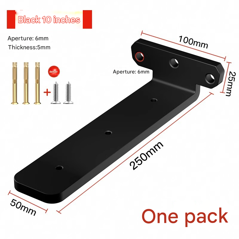 Eine Wandmontierte Dreieckshalterung, Ein Verdecktes Regal, Ein Tragender Rahmen, 5 Mm Dick, Eine 250 Mm Dicke Auflagefläche