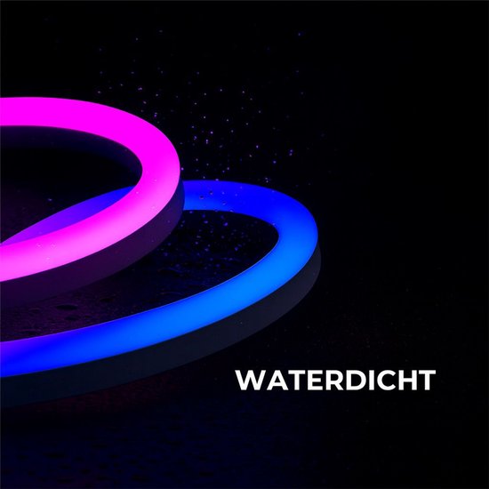Flexible Led-neonbeleuchtung – App- Und Fernbedienungssteuerung – Musiksynchronisation – Ip65 Wasserdicht – Rgb-farben – Innen- Und Außenbeleuchtung – Partydekoration – Stimmungsbeleuchtung