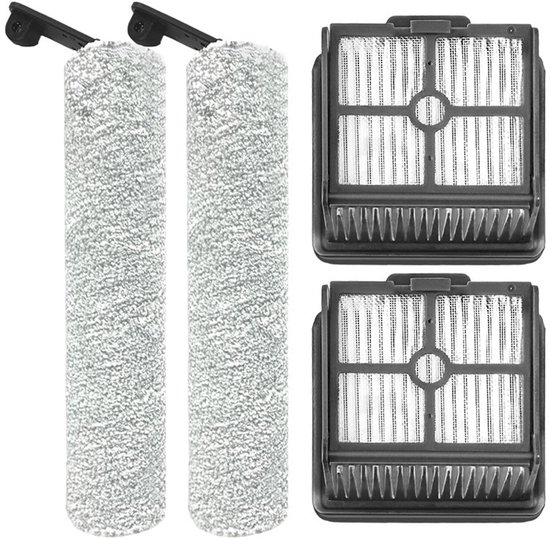 4-teiliges Set - Zubehörset - Für Dreame H12/h11s/h12s (2 Hauptbürstenköpfe + 2 Filter)