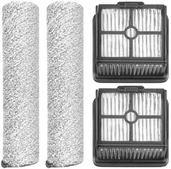 4-teiliges Set - Zubehörset - Für Dreame H11/h11max (2 Hauptbürstenköpfe + 2 Filter)