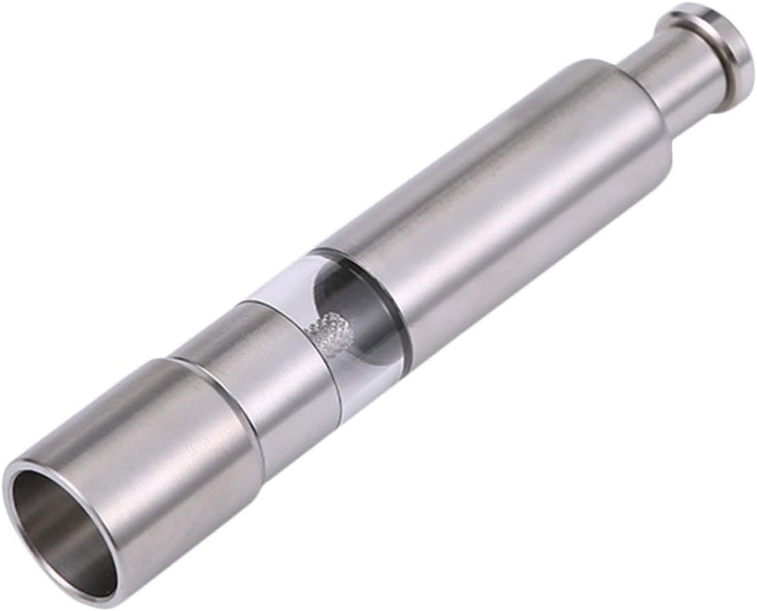 Manuelle, Tragbare Pfeffermühle Aus Edelstahl Mit Knopfdruck