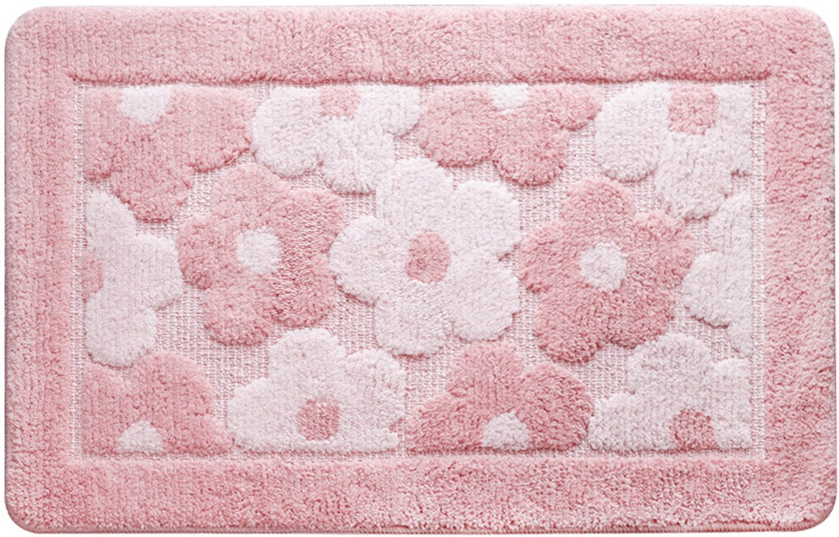 Stück - Rutschfeste Badematte - Duschmatte Mit Blumenmuster - Rutschfeste Badematte - Badezimmermatte - Badezimmermatten-set - Rutschfeste Badematte Für Die Badewanne