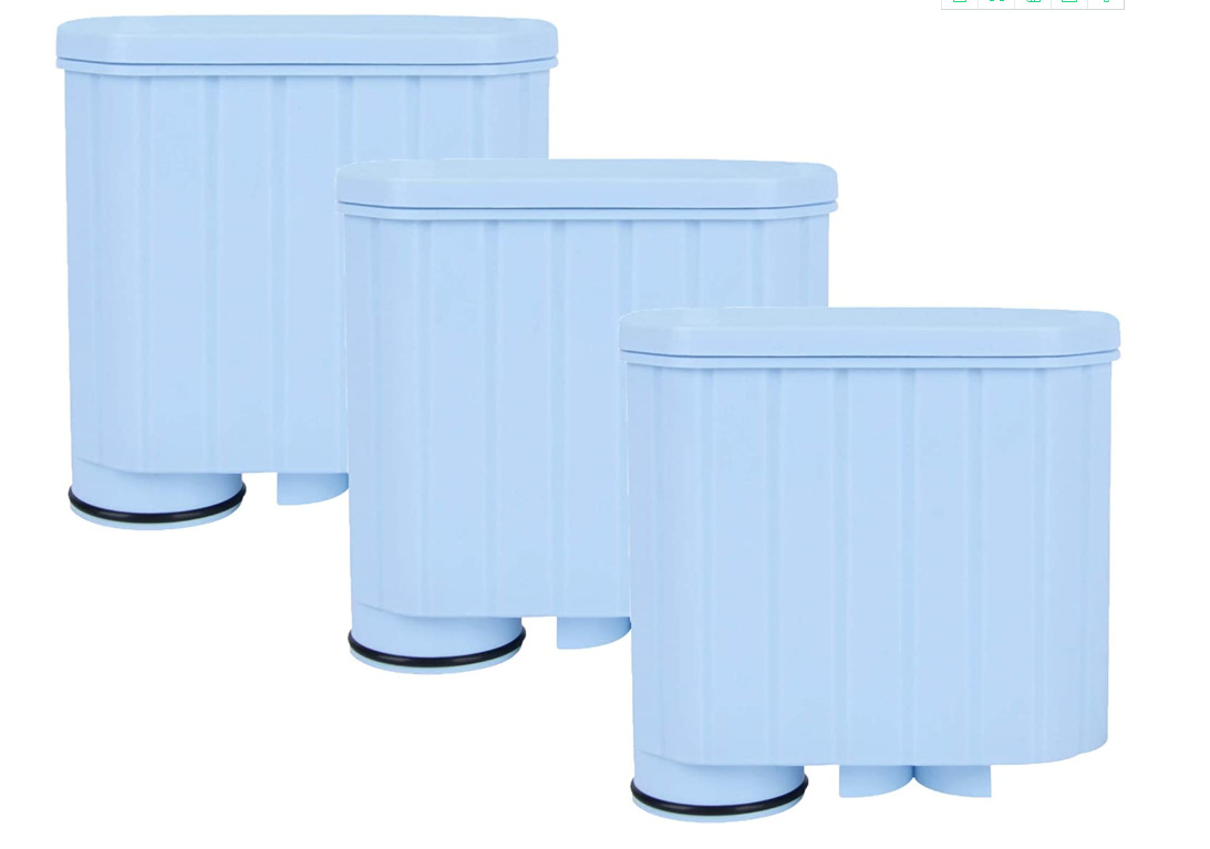 3-teiliger Wasserfilter Für Kaffeemaschinen, Kompatibel Mit Philips Aqua Clean Filter Und Saeco Aqua Clean Wasserfilter, Ca6903/10 Ca6903/22 Ca6903