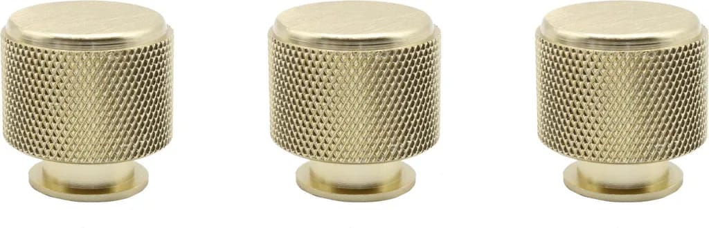 Trommelförmige Möbelgriffe, Möbelknöpfe, Schrankgriffe, Schubladen- Und Türgriffe, Goldfarben, 3-teiliges Set