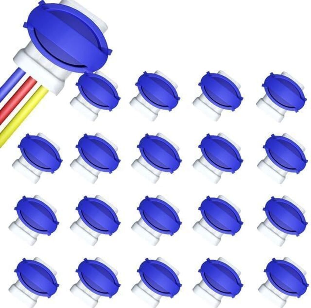 20-teiliges Set Wasserdichter Kabelverbinder Und Begrenzungsleisten-reparaturklemmen Für Mähroboter
