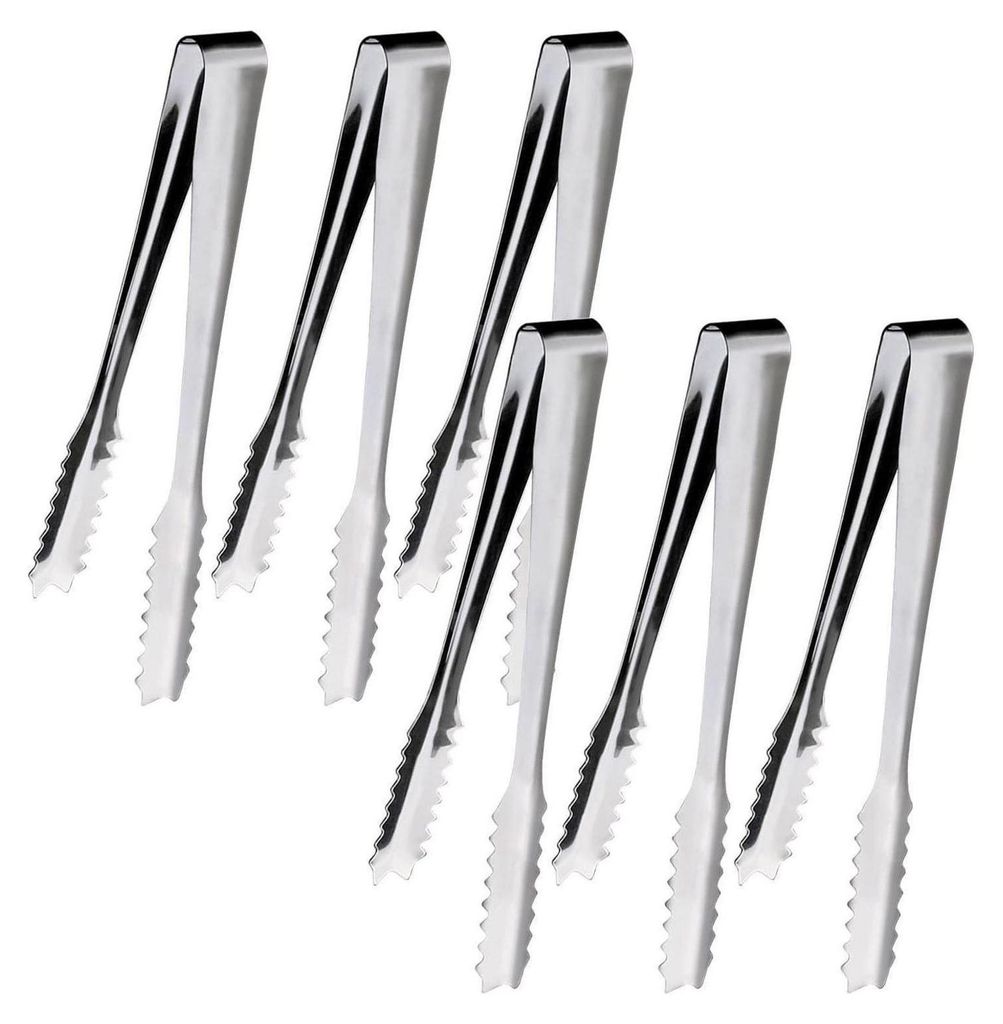 6-teiliges Zubehörset Für Candy Bars, Süßigkeitenclips, Küchenclips, Eiscremeclips, Hochzeiten, Partys, Bars, Edelstahl