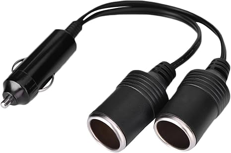 Doppelsteckdose 12v Kfz-zigarettenanzünderadapter Kfz-zigarettenanzünder-splitter 13×9×5 12v 24v Kfz-ladestecker Stecker Auf 2