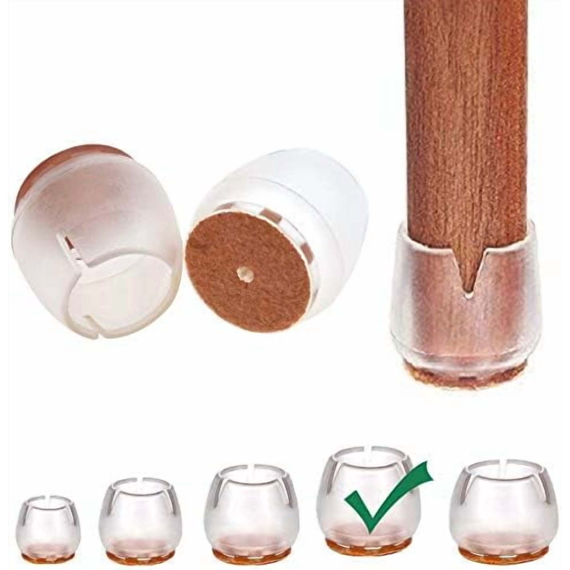 32er-packung Stuhlbeinüberzüge, Silikon-fußpads, Tischdecken Und Hartholzbodenschoner