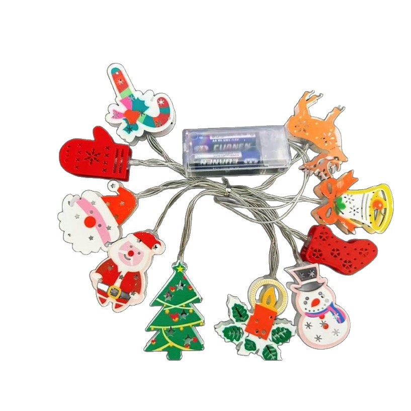 Weihnachtslichterkette, Lichterstreifen, 20 Dekorative Led-lichter, Usb-anschluss, Mehrfarbig, 3 Meter