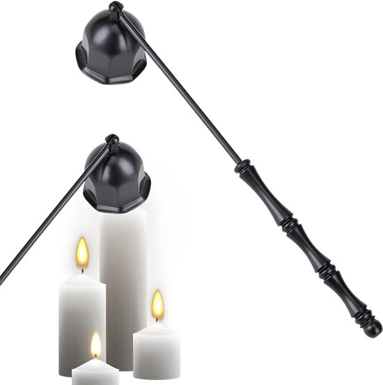 Staubdichter, Glockenförmiger Kerzen-feuerlöscher Aus Edelstahl Für Den Innenbereich, Zuhause Und Camping.