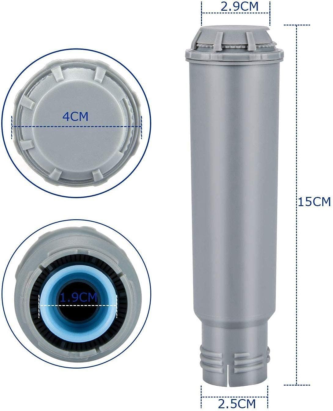 Ersatzfilter Für Kaffeemaschinen – Kaffeemaschinenfilterkartusche – Blau – 4er-pack