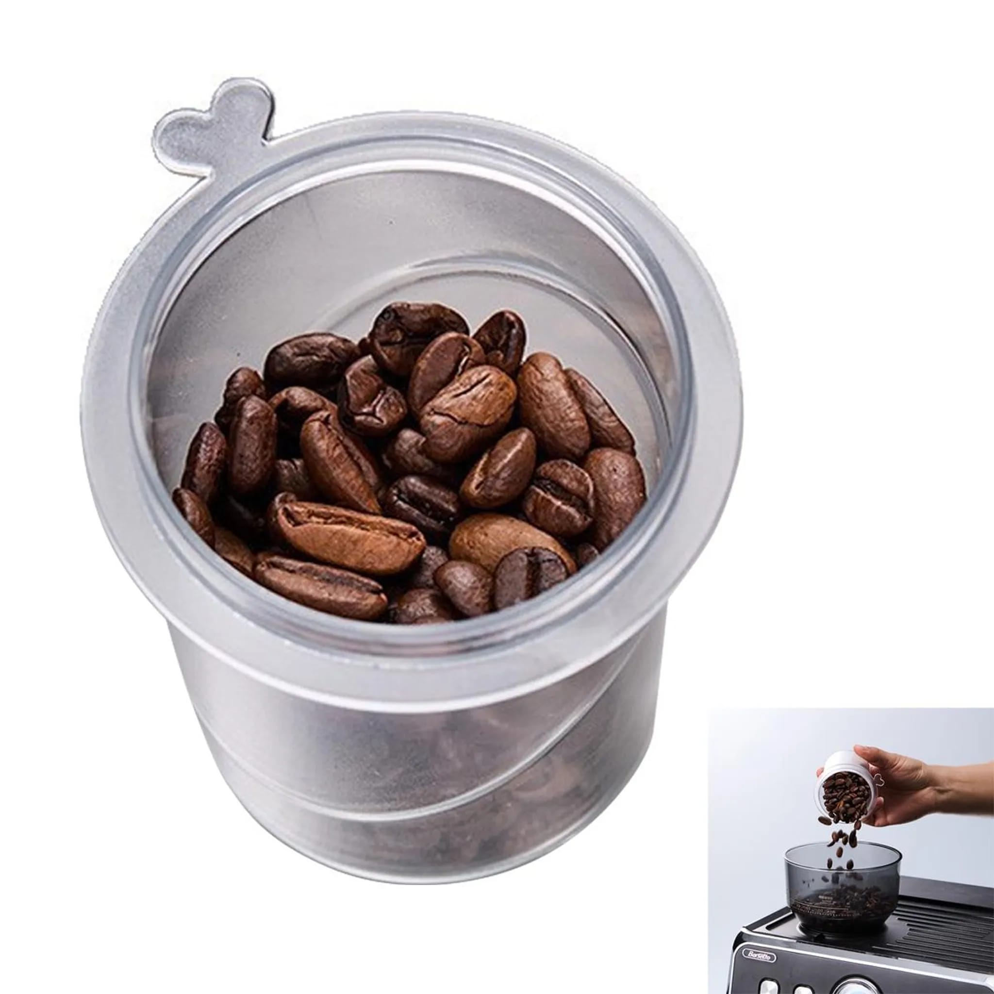 Zwei Behälter Für Kaffeepulver Zur Zubereitung Von Filterkaffee.