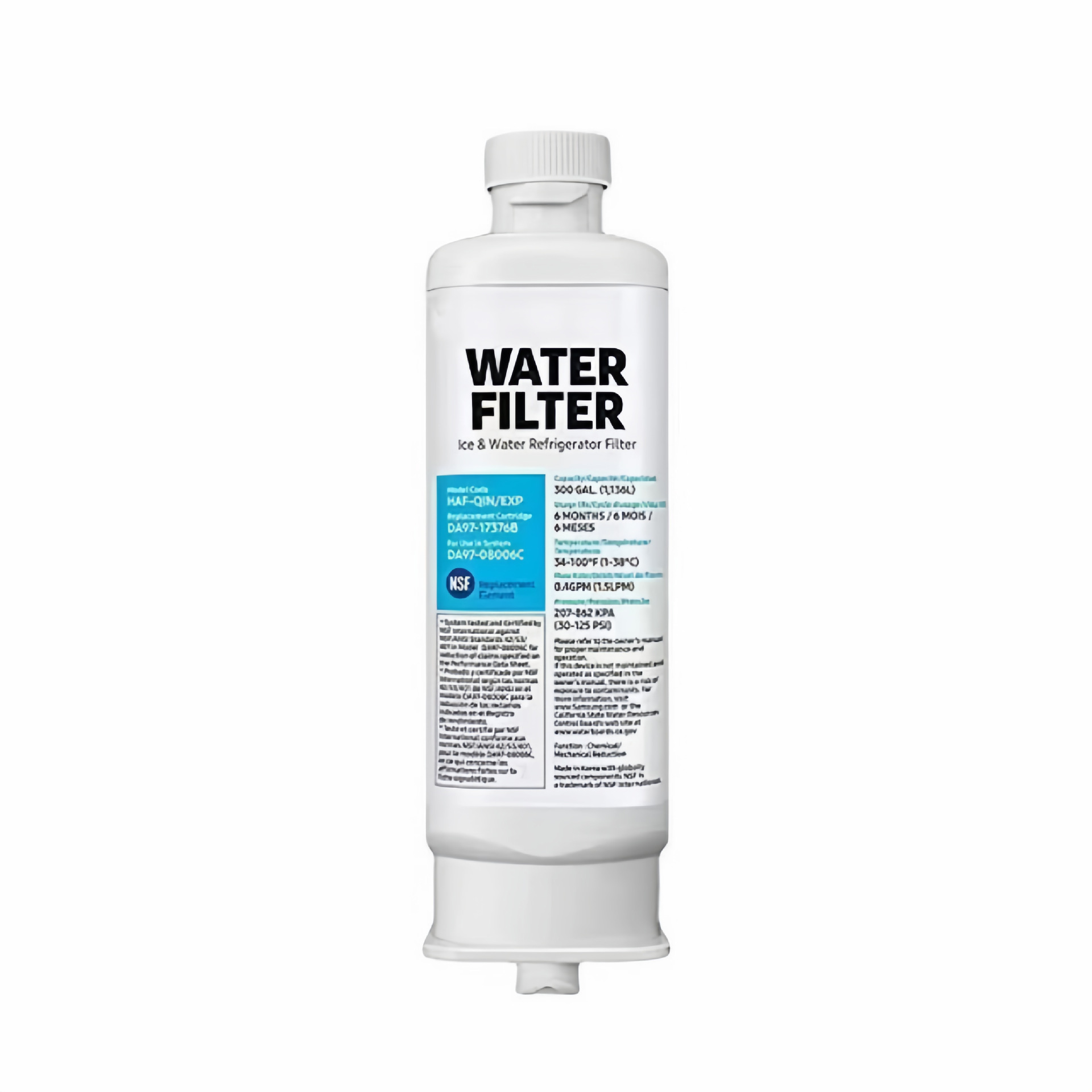 Eine Packung Filterkartuschen Für Wasserfilter – Passend Für Folgende Samsung-wasserfiltermodelle: Da97 – 17376b – Haf – Qin – Qin/exp – Da97