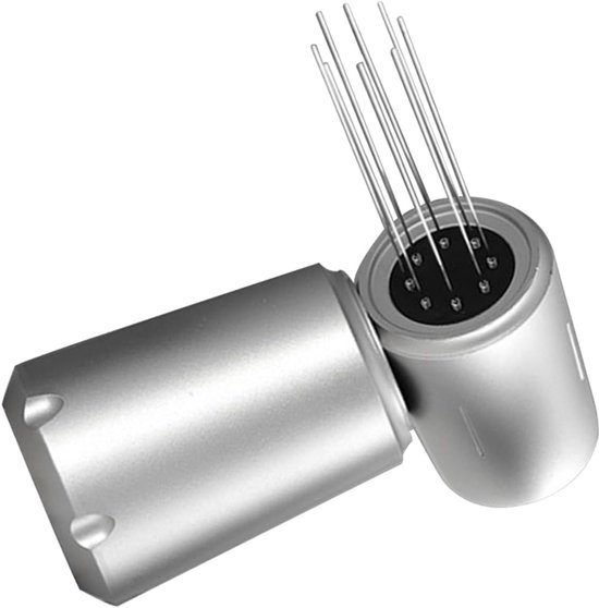Kaffeepult-pulver-rührnadel, Espresso-rührnadel Für Kaffeeverteilung, Aluminiumprofil, Silber