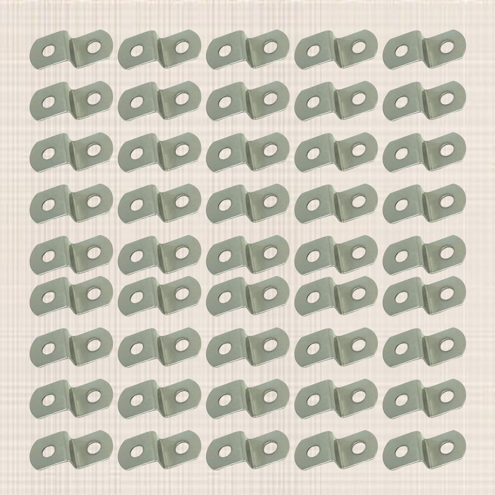 45 Stück, Silberfarbene Fotohalterungen Aus Metall, Einfach Zu Montieren, Inklusive Kleiner, Aber Stabiler Schrauben.