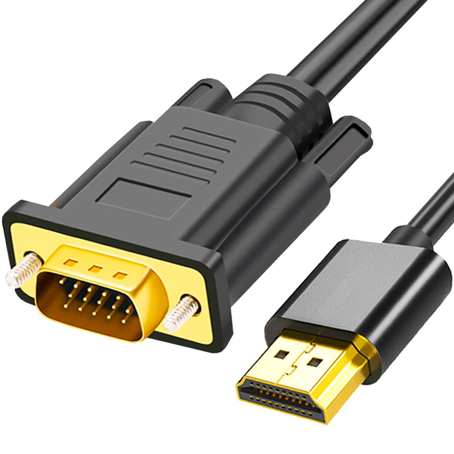 Hdmi-zu-vga-kabel, Ca. 1,8 Meter (6 Fuß) Hdmi-zu-vga-kabel (stecker Auf Stecker)