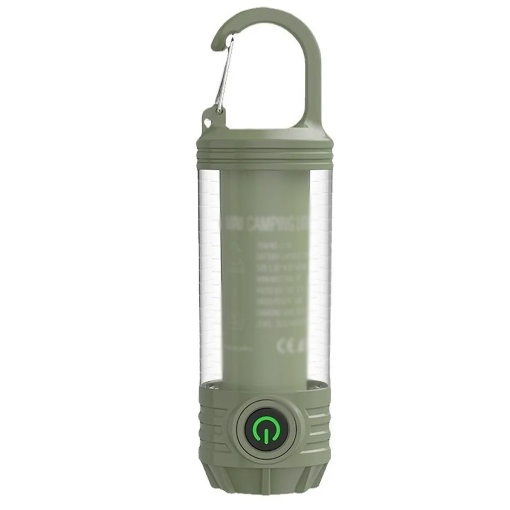 Wiederaufladbare 2-in-1-led-campinglaterne Und Notfalltaschenlampe Mit 6 Modi