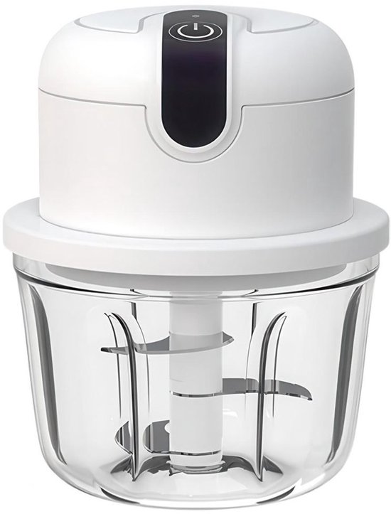 350 Ml Kabelloser Elektrischer Mini-zwiebel-, Knoblauch- Und Fleischzerkleinerer Mit Usb-anschluss