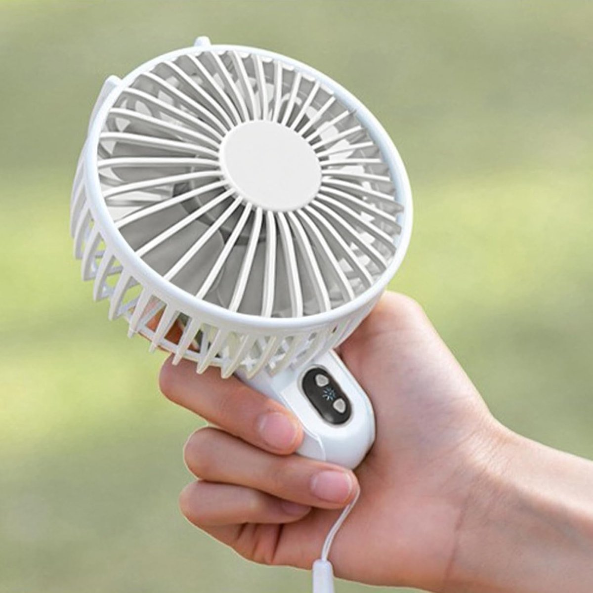 Handventilator, Tragbarer Handventilator - Kleiner, Faltbarer Persönlicher Ventilator, Tragbares Zubehör Zur Kühlung Und Für Schnellen Luftstrom, Ideal Für Reisen Für Männer Und Frauen.