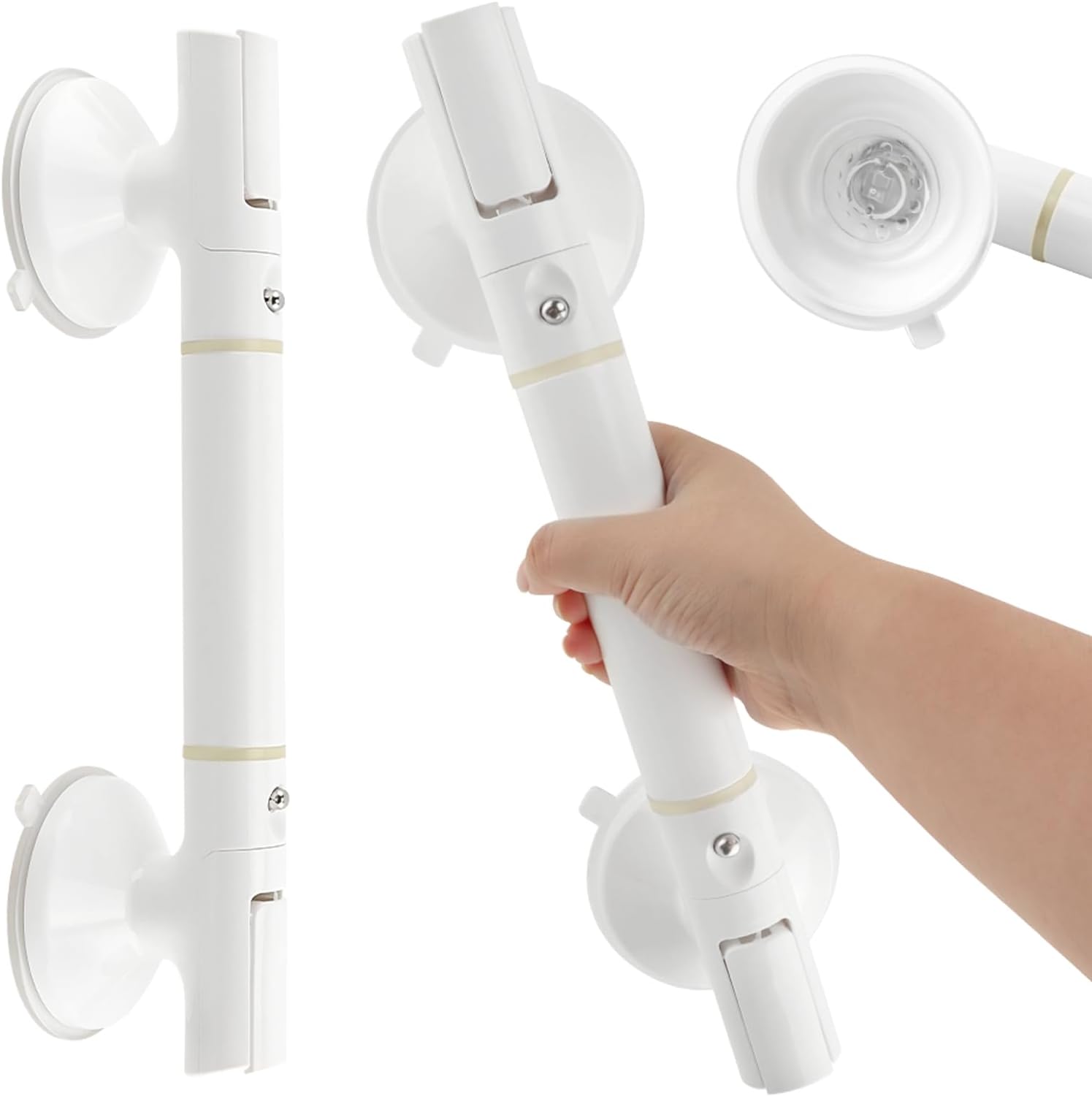 35 Cm Langer Saugnapf-haltegriff – Abnehmbarer Haltegriff Für Mehr Sicherheit Im Badezimmer Für Senioren Und Personen Mit Eingeschränkter Mobilität