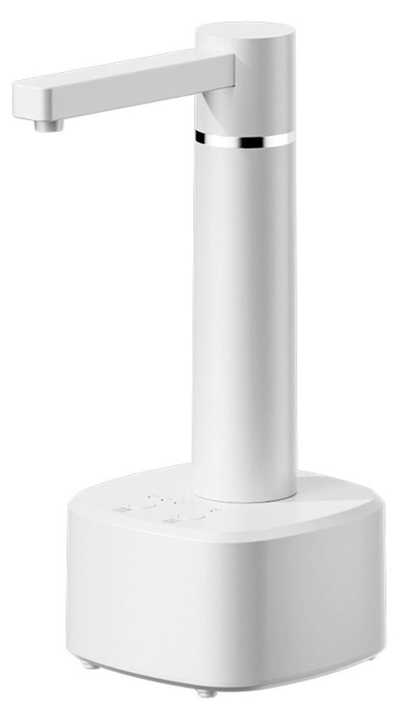 Automatische Wasserpumpe, 3 Modi, Benutzerfreundliches Design, 360°-drehung, Wiederaufladbar, Universeller Wasserspender – Weiß