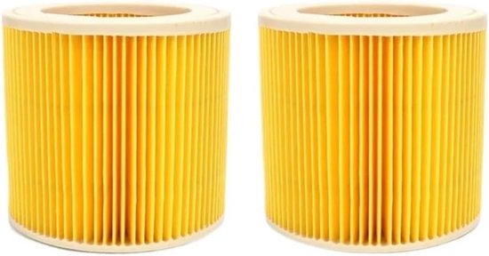 Ersatzfilter (2 Stück) Für Kärcher Wd3 Premium, Wd2, Wd3, Mv3, Wd 3p - Modelle 6.414-552.0/772.0/547.0