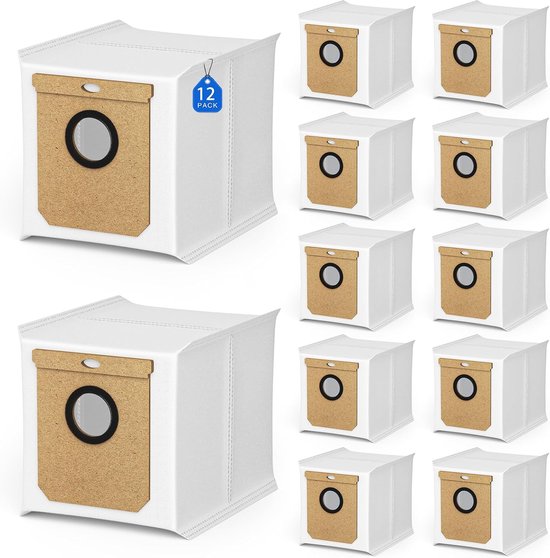 12 Staubsaugerbeutel Für Eufy L50/l60 Ses, Conga 10000/8090 Ultra/9090 Ai, Haier H9+ Saugroboter