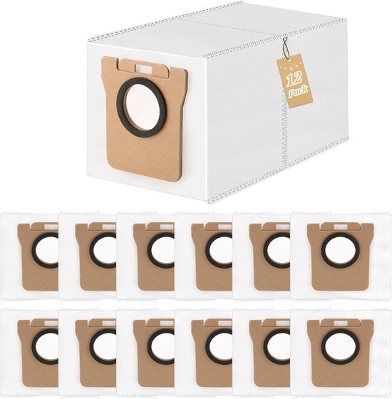 12er-packung 3,2-liter-staubbeutel Als Ersatz Für Dreame L10s/l20 Ultra Und Xiaomi X10+/x20+ Serie