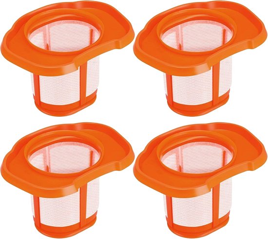 4-teiliges Waschbares Staubfilter-set Für Black & Decker Staubsauger