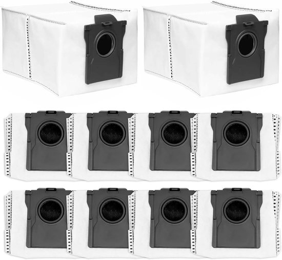 10 Staubsaugerbeutel Für Dreame X30/x30 Pro/x40/x40 Pro/s30/s10 – Staubsaugerbeutel – Staubsammelbeutel