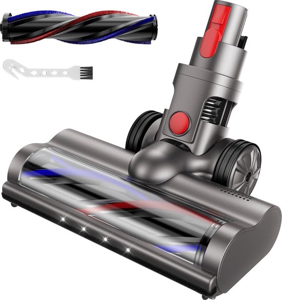 Staubsauger-turbobürste, Kompatibel Mit Dyson V7/v8/v10/v11/v15, 4 Leds, Bodendüse