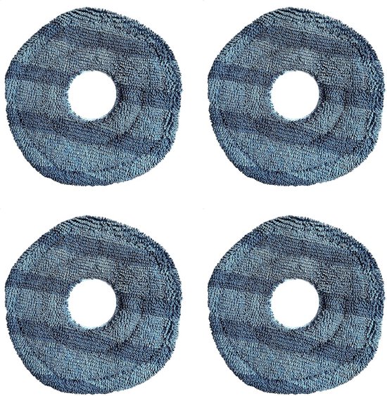 4 Wiederverwendbare Wischmopp-pads Für Den Eufy Omni C20 Saugroboter – Waschbarer Ersatzmopp – Wischmopp-pads – Zubehör Für Saugroboter