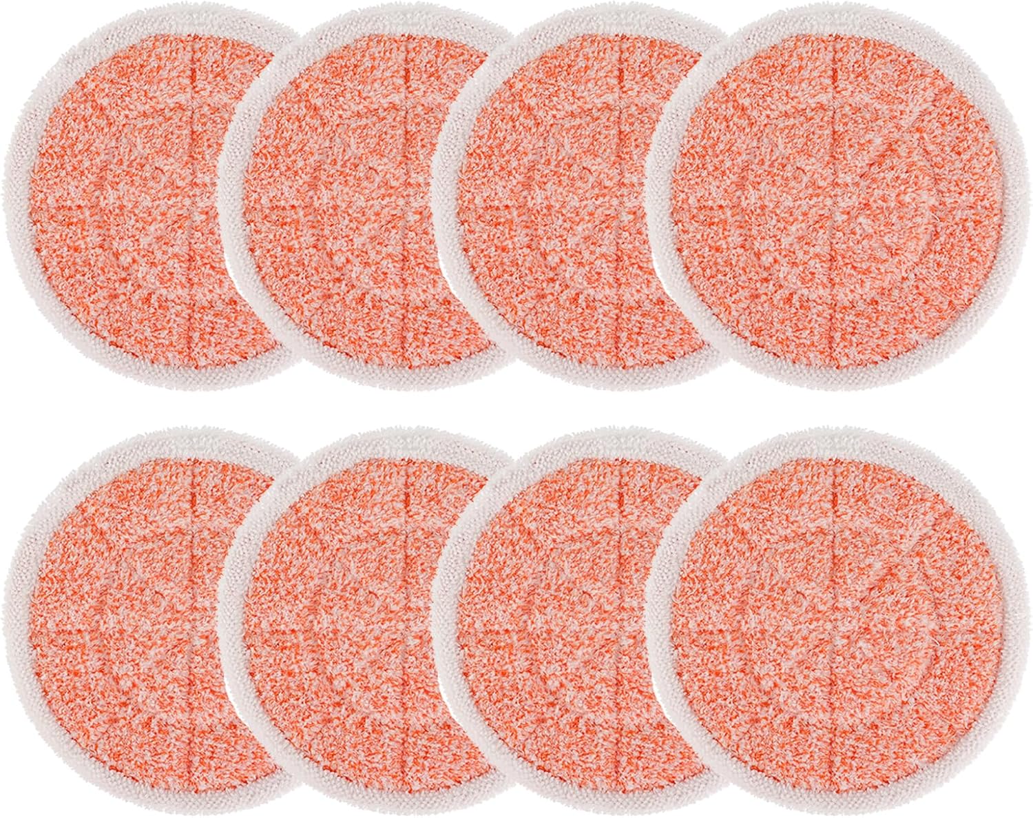 Ersatzpads Für Dampfreiniger, Kompatibel Mit Dem Shark S6002uk Dampfreiniger, Mikrofaserpads Zur Reinigung Von Hartholzböden, Rundes Pad