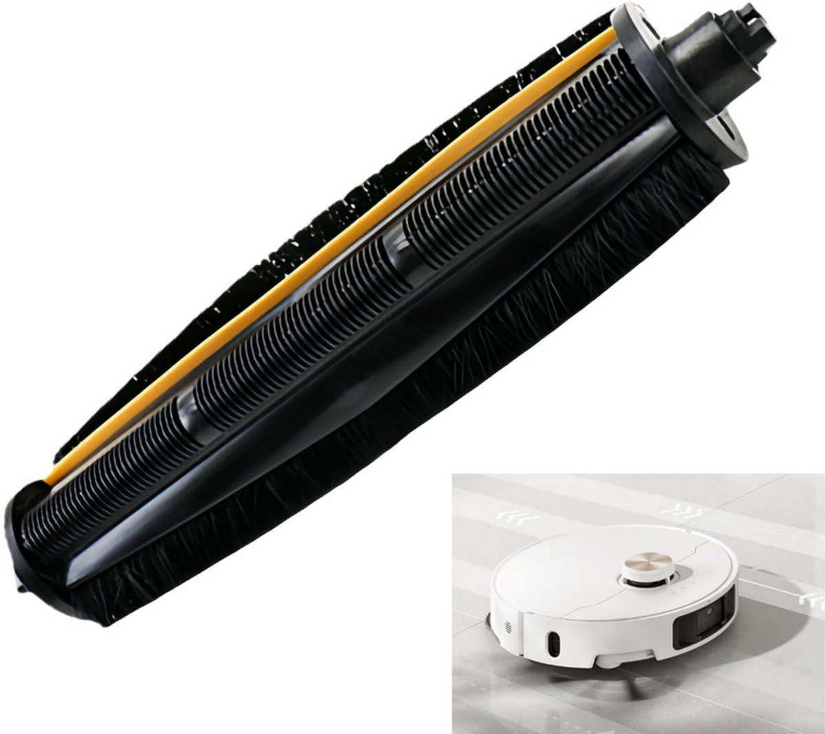 Ersatzbürstenkopf L40 Ultra Tricut – Dreame X40 Ultra/x30 Ultra/l10s Pro Ultra/l10s Ultra/l20 Ultra – Anti-haarwickler – Tiefenreinigung