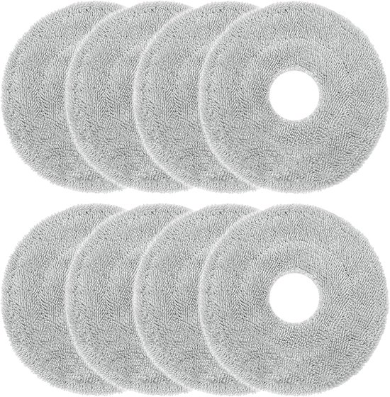 8er-pack Wischmopp-pads Für Dreame L10/l10s/l20/l30/l40/l50 Ultra Und X30/x40/x50 Ultra Roboter, Wischtücher Und Dampfreiniger-pads
