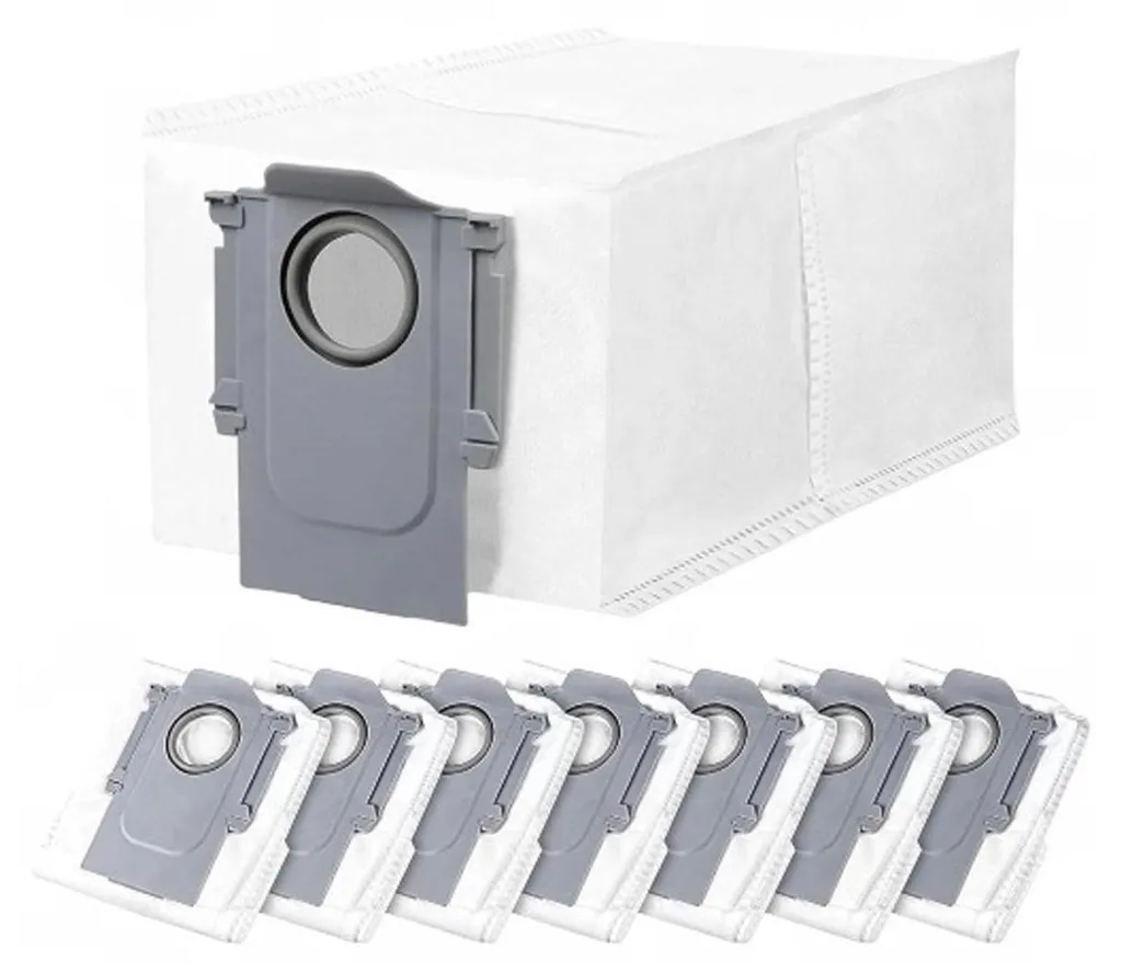 10er-packung Staubbeutel Für Roborock P10/p20/q Revo/v20/s8, 3 Liter Fassungsvermögen, Kompatibel Mit Ersatz-staubsaugerbeuteln.