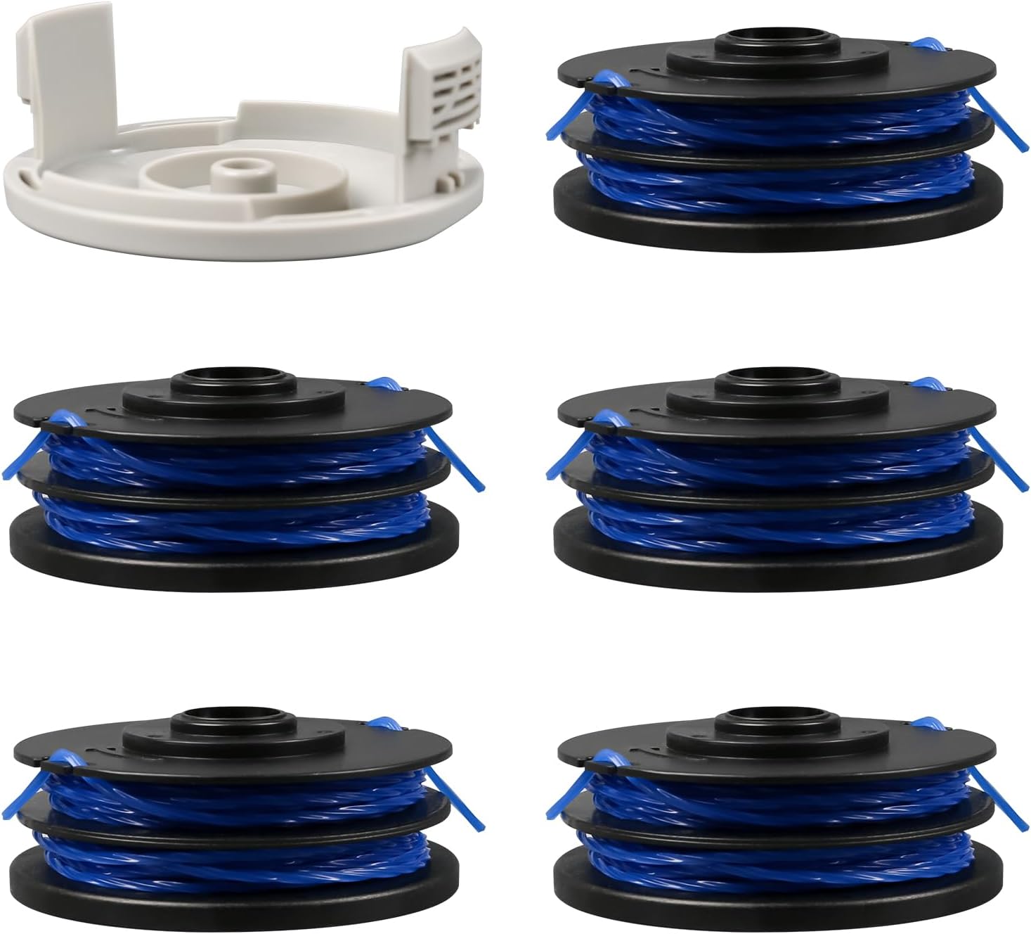 Mähwalze Rac123 Für Ryobi Rasenmäher, 1,6 Mm X 8,3 M, Ersatzwalzen (5+1) Für Ryobi Rasenmäher Rlt4027, Rlt4125, Rlt5027, Rlt6030