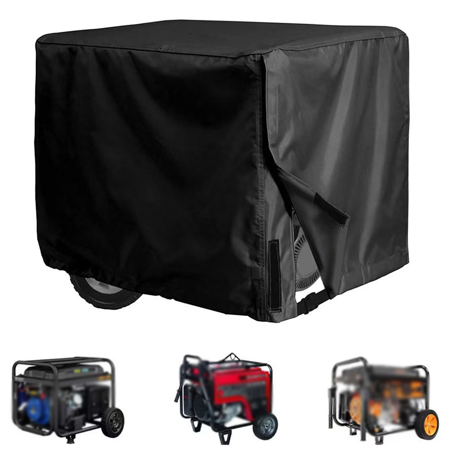 420d Wasserdichte, Sonnen- Und Staubdichte Universal-generatorabdeckung, 81 X 61 X 61 Cm – Passend Für Die Meisten Generatoren, Schwarz