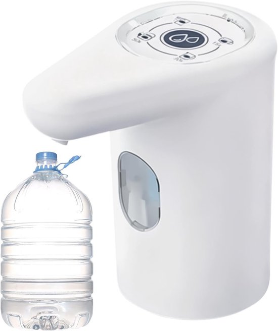 Tragbare, Per Usb Aufladbare 4-stufige Wasserflaschenpumpe Mit 2 Ausläufen