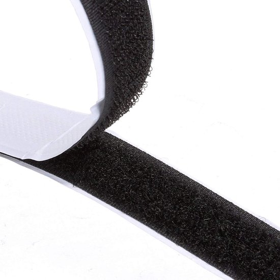 Selbstklebendes Klettband – 10 M × 2 Cm – Doppelseitiges Klebeband – Klettband – Extra Starkes Klettband – Extra Stark – Selbstklebend – Stark Doppelseitig