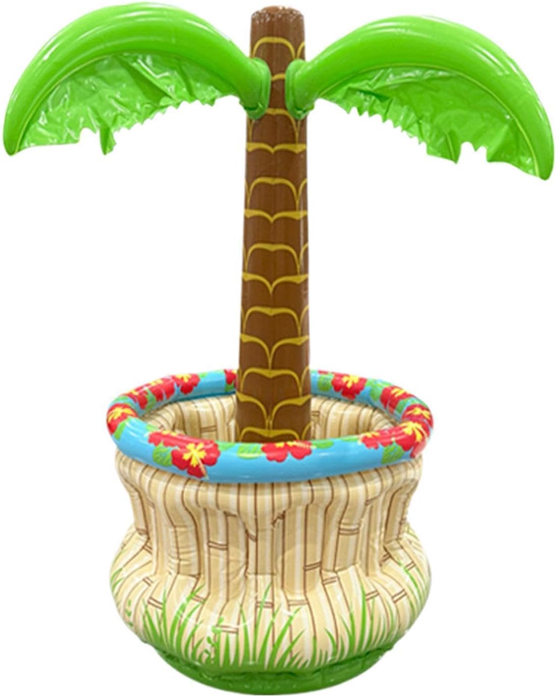 Palmenkühler – Tragbarer, Schwimmender Eisbehälter Aufblasbare Palme Für Kinder Und Erwachsene, Für Wasser, Kaffee, Bier, Sommerpartys Drinnen Und Draußen