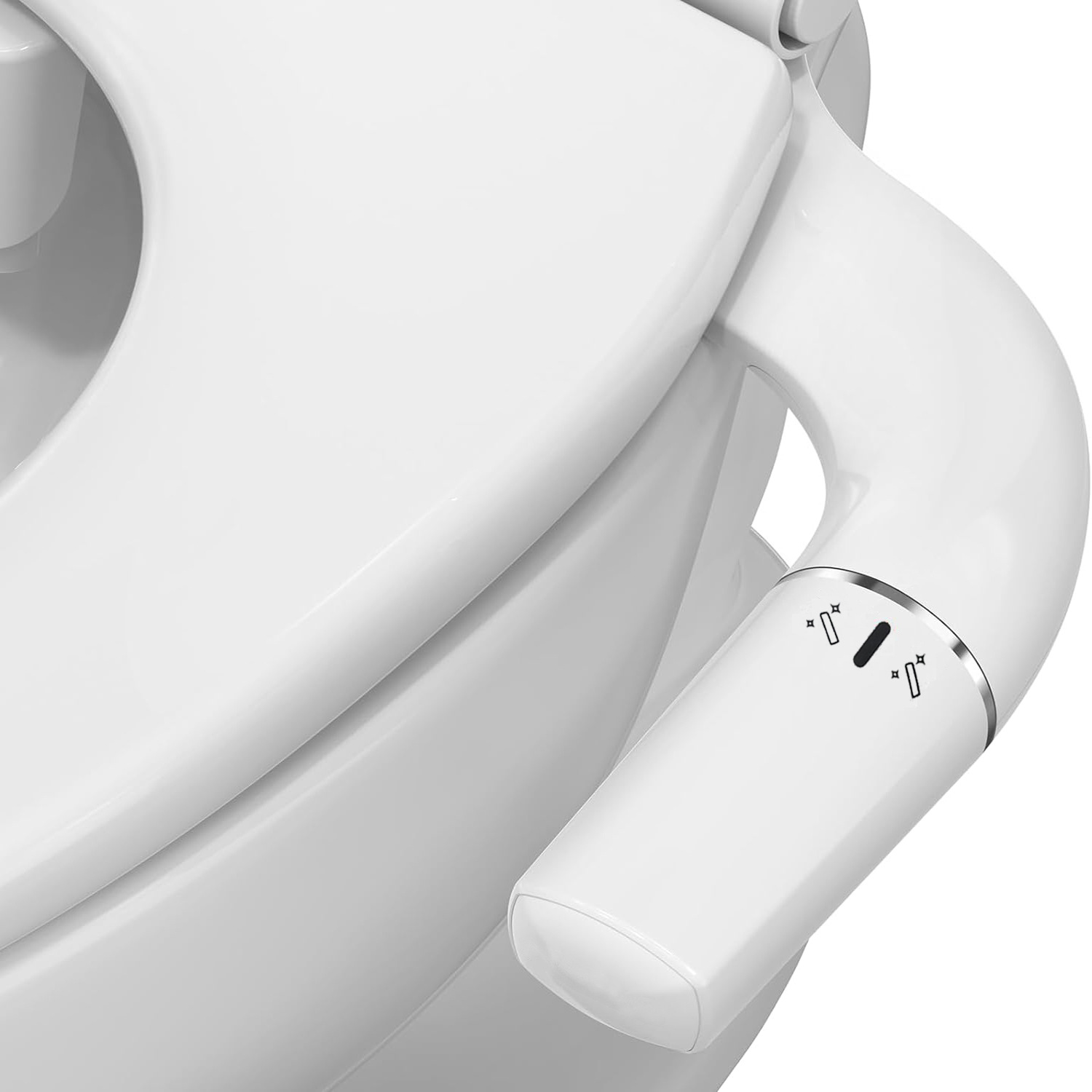 Linkshänderversion – 3/8" – Bidet – Wc-bidet – Bidet-installation – Selbstreinigender Bidet-sprühkopf – Einfache Installation – Wc-bidet-aufsatz